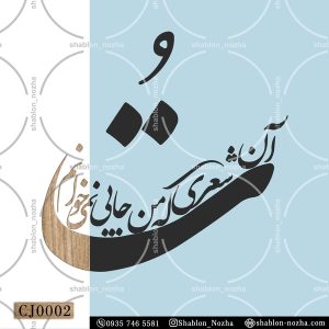 تو آن شعری که من جایی نمی خوانم